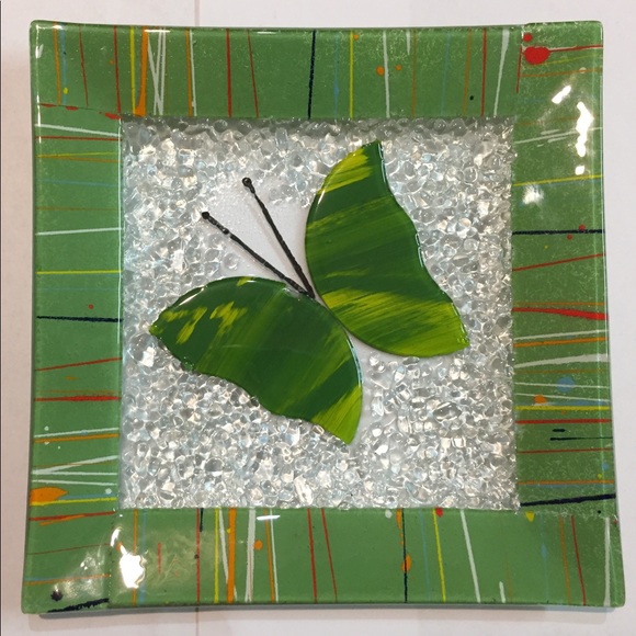 Piscitelli Other - Piscitelli Fused Glass Plate (Medium)